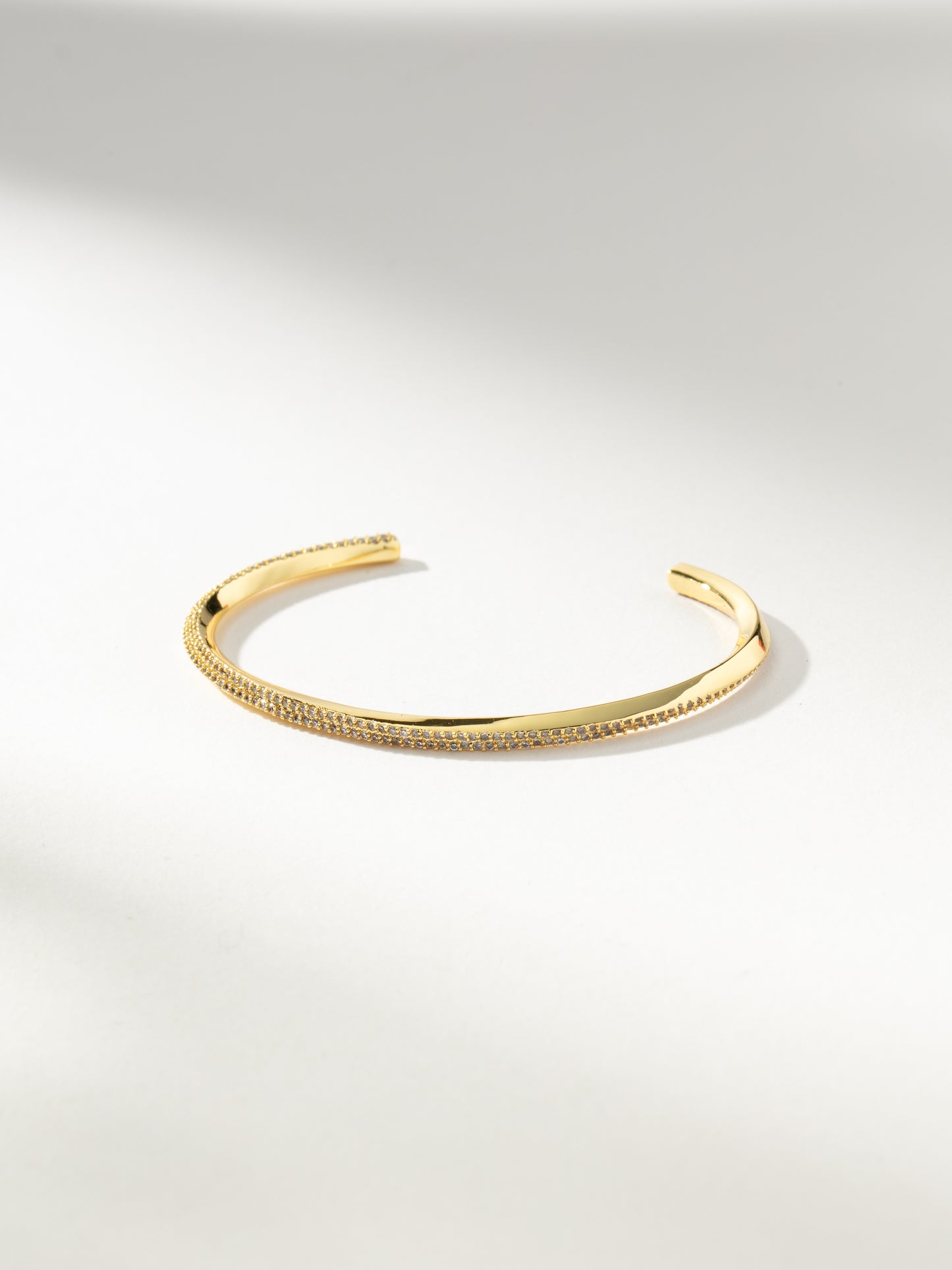 Modern Woman Pavé Bracelet | GOLD | Product Image | Uncommon James