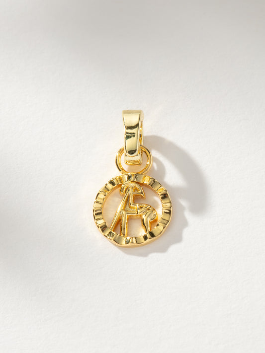 Zodiac Charm | Gold Aries | Product Image | Uncommon James