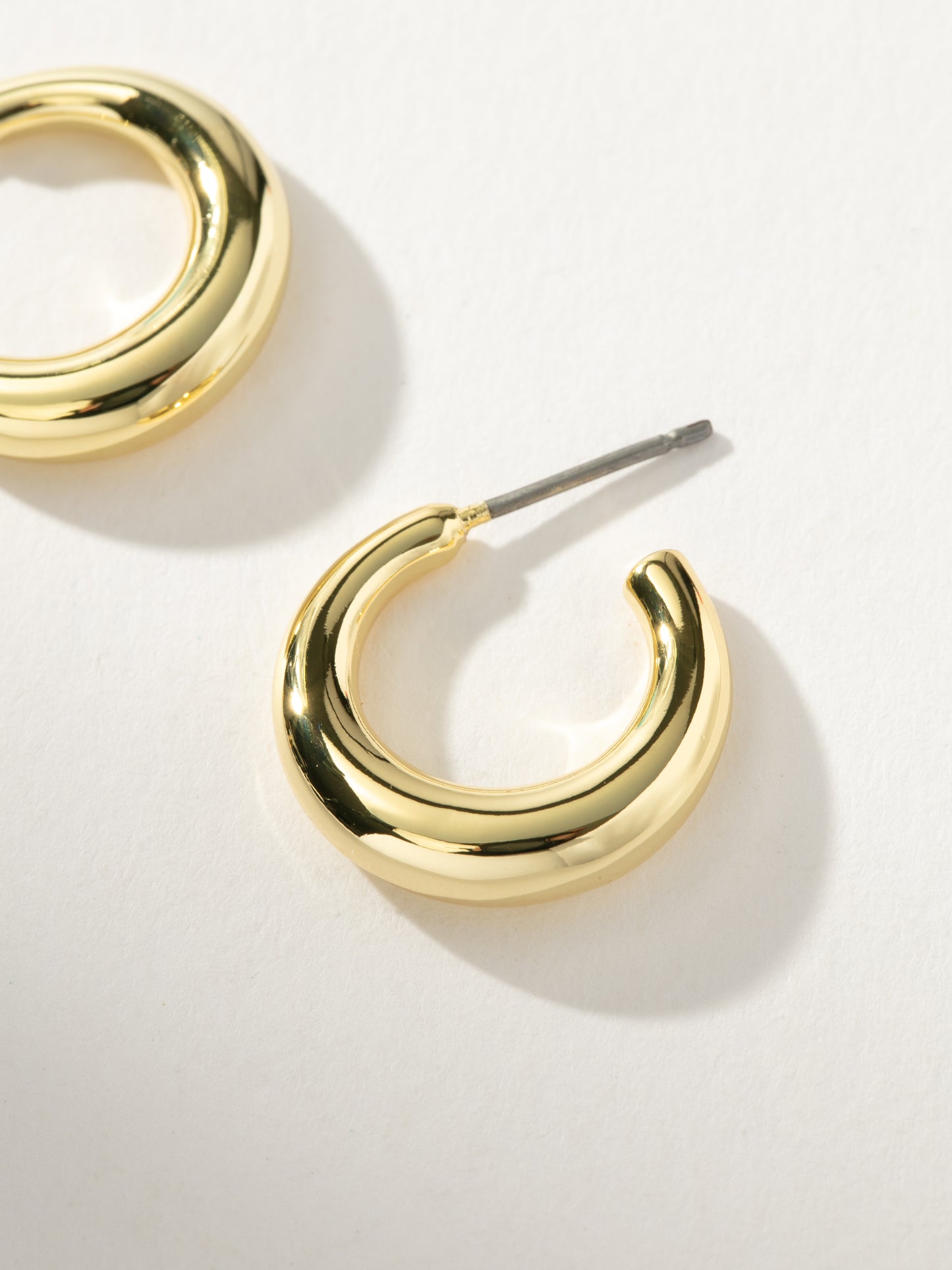  Good Looking Dome Hoop Earrings | Product Image | Uncommon James