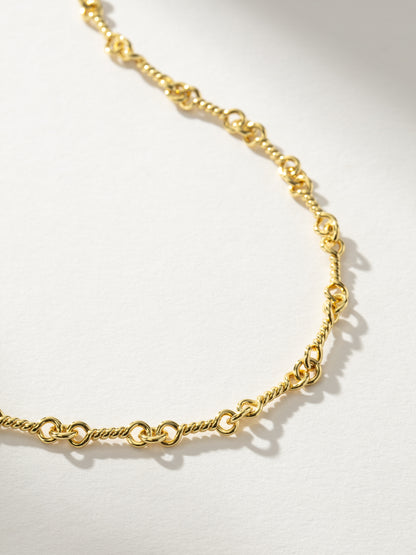 ["Break Free Chain Necklace ", " Gold ", " Product Image ", " Uncommon James"]