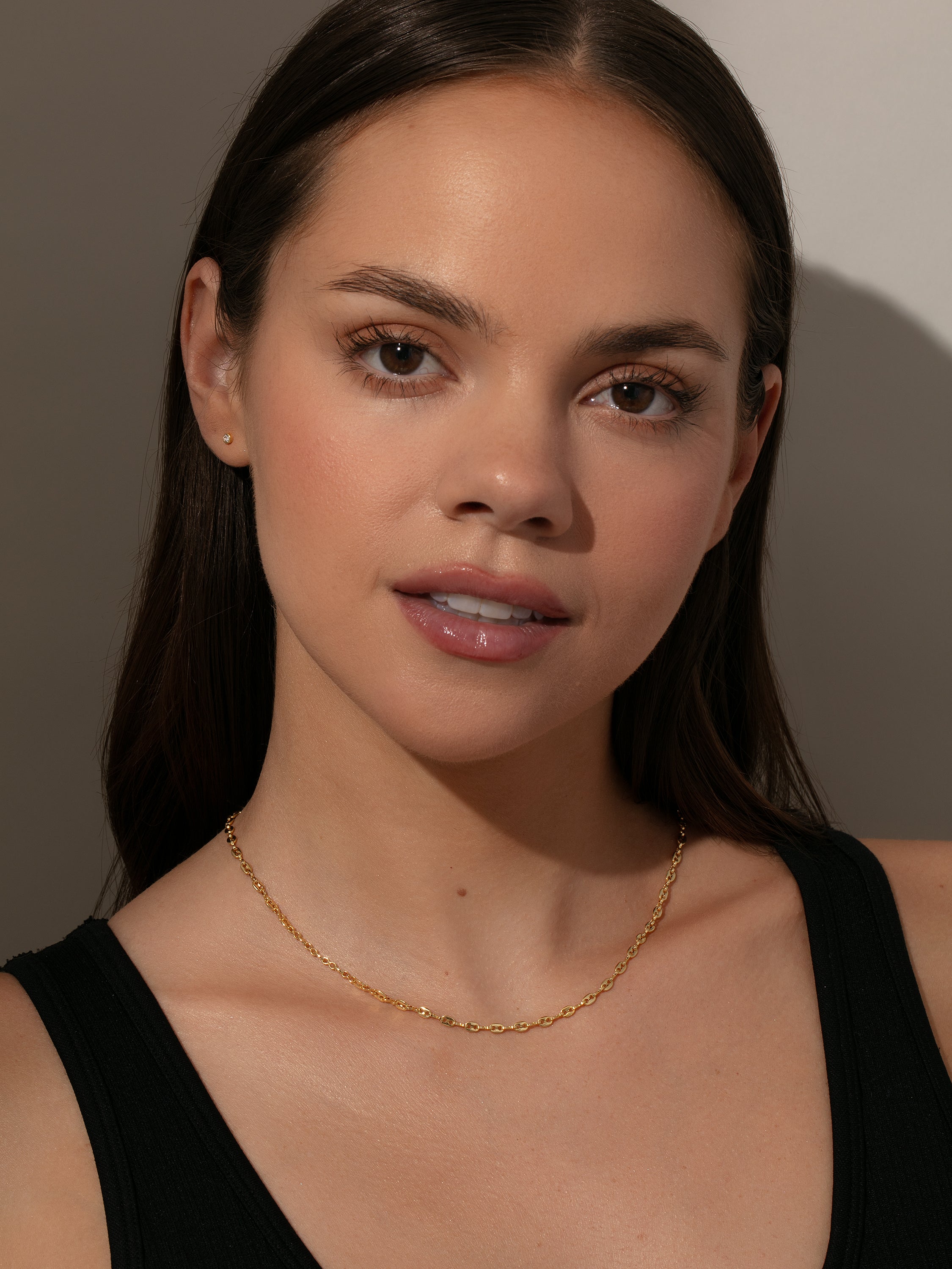 Eclectic Choker Chain Necklace In Gold Or Silver Uncommon James eclectic-choker-chain-necklace-in-gold-or-silver-uncommon-james