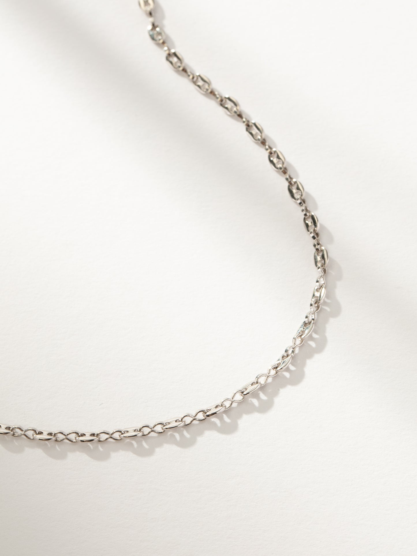 Eclectic Chain Necklace | Silver | Product Image | Uncommon James