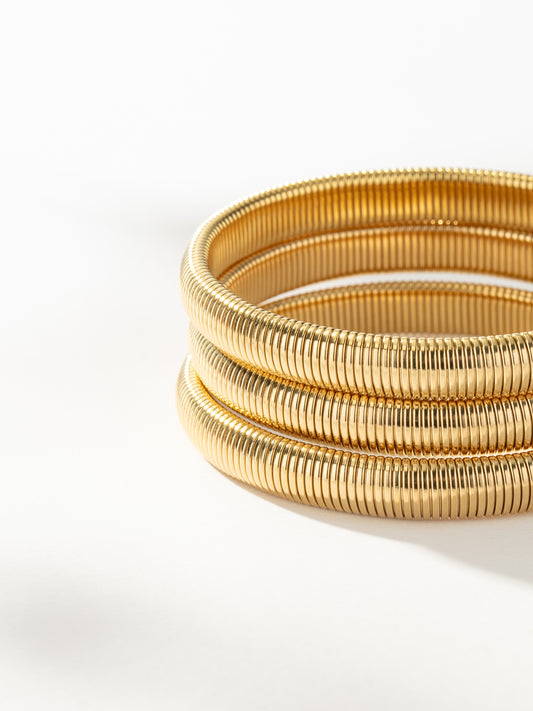 Cleo Bracelet (Set of 3) | Gold | Product Image | Uncommon James