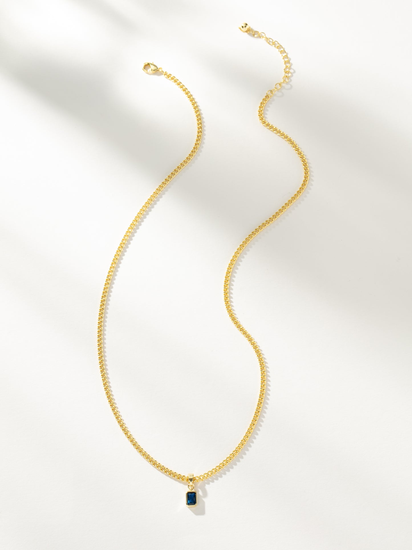 Birthstone Pendant Necklace