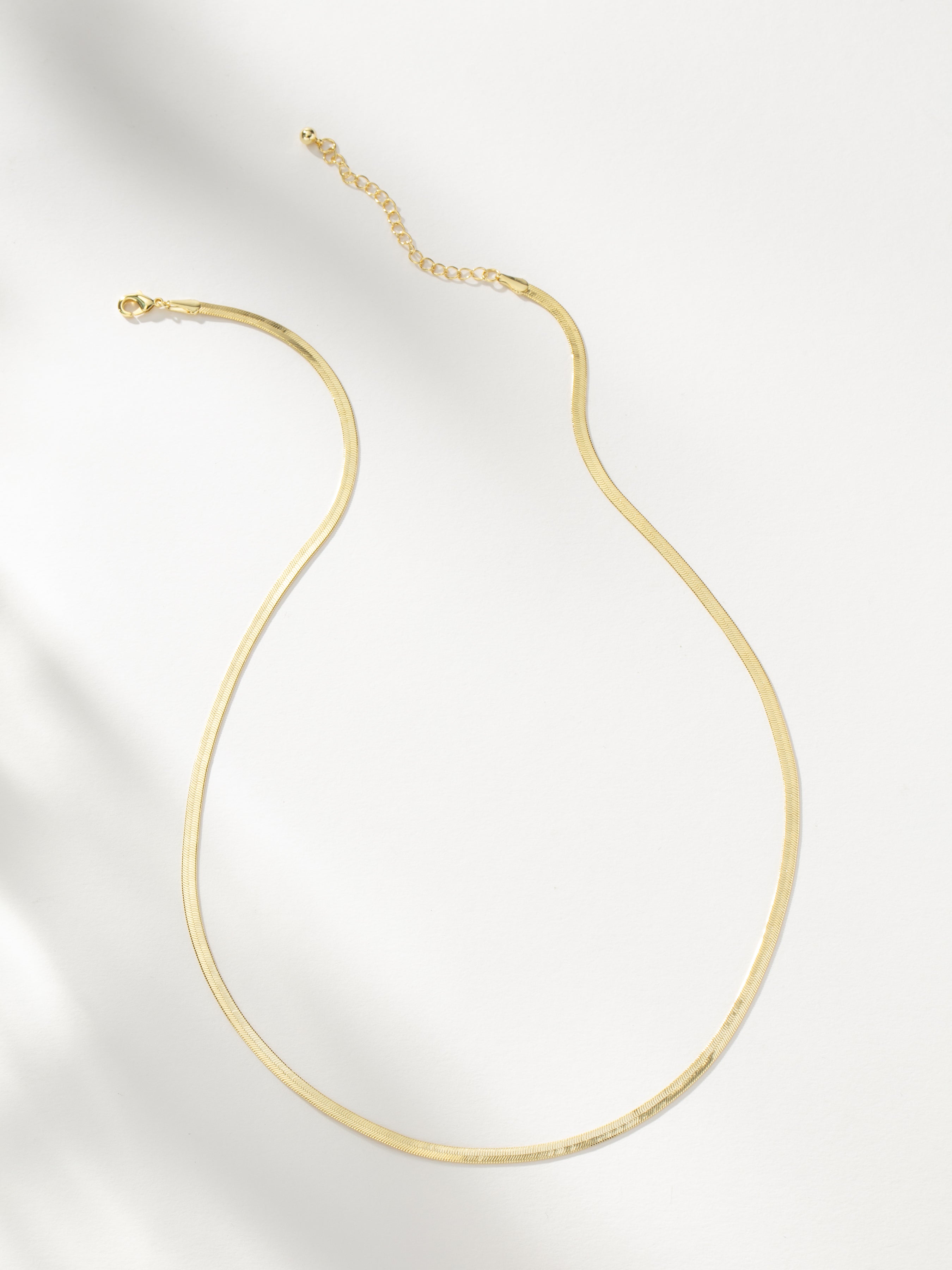 Sure Thing Snake Chain Choker Necklace in Gold | Uncommon James