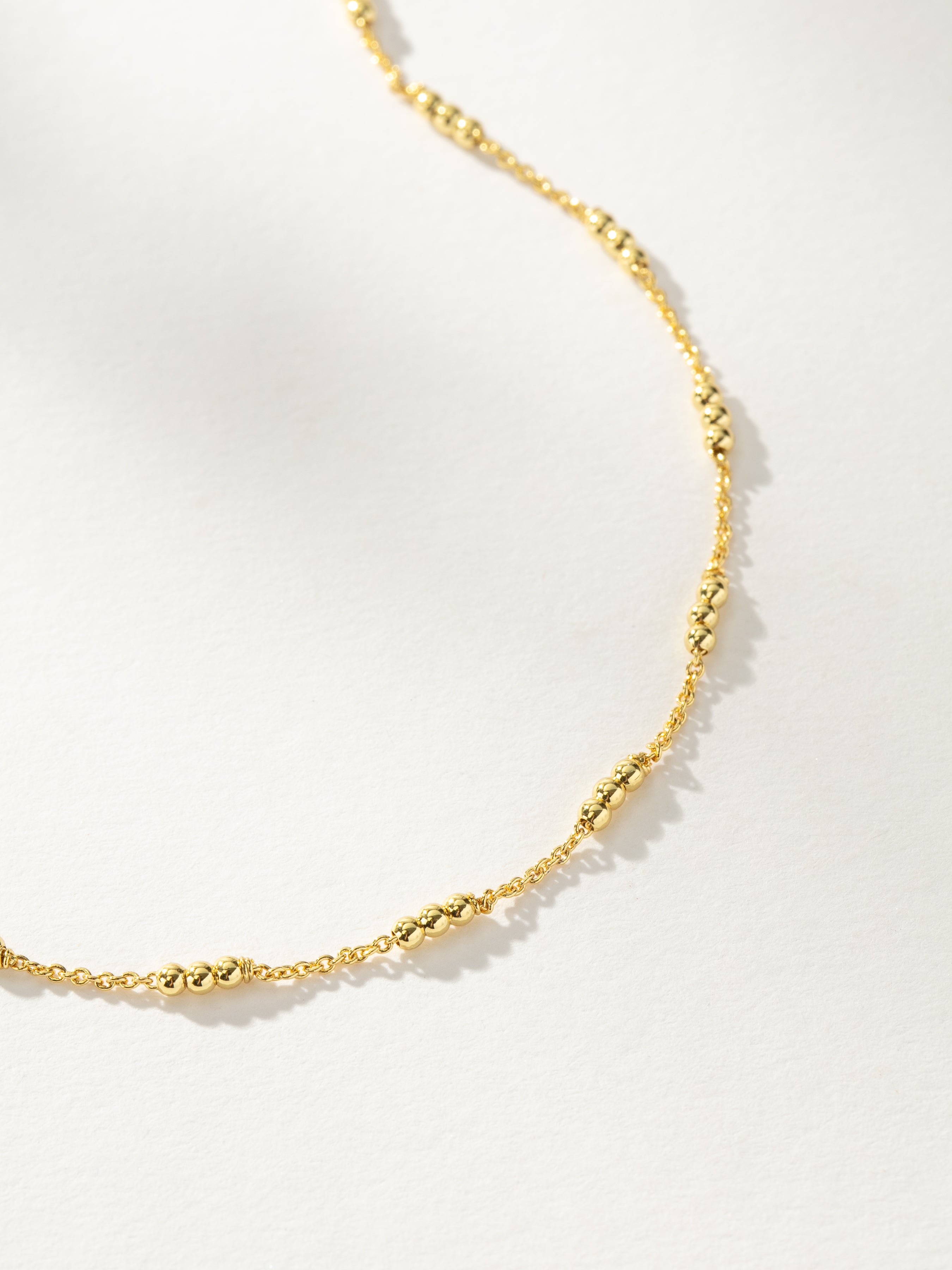 Drive Dainty Chain Necklace in Gold and Silver | Uncommon James