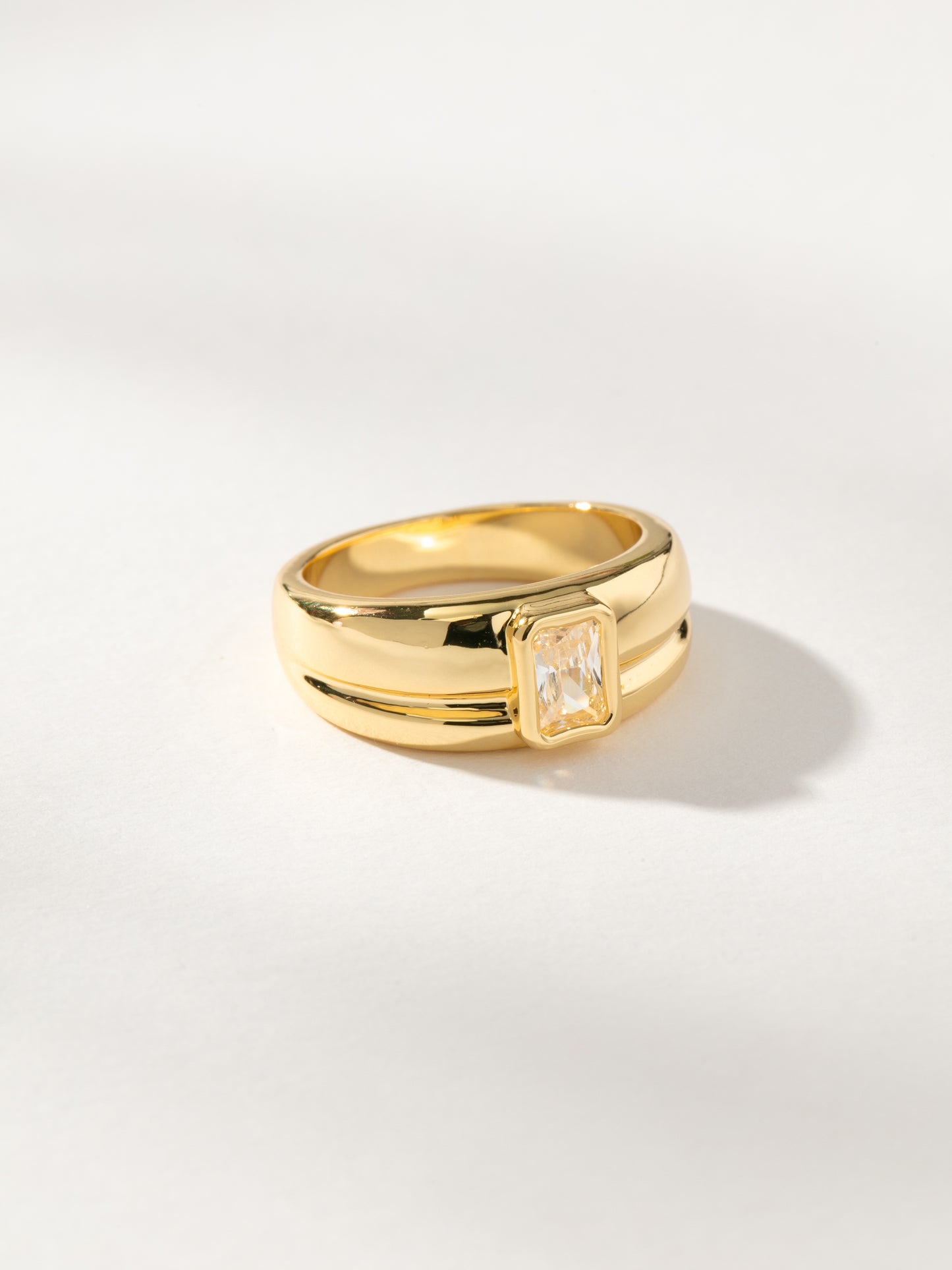 Birthstone Ring | Gold April | Product Image Detail | Uncommon James