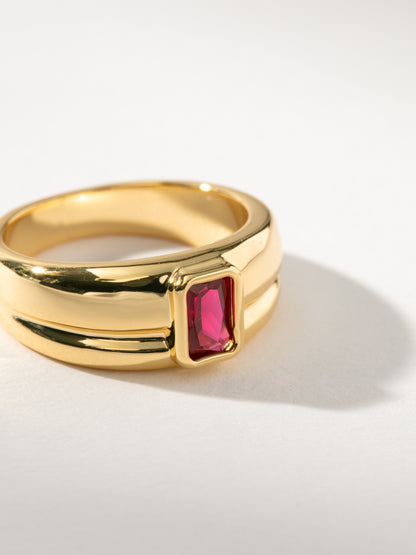 ["Birthstone Ring ", " Gold January ", " Product Image Detail ", " Uncommon James"]