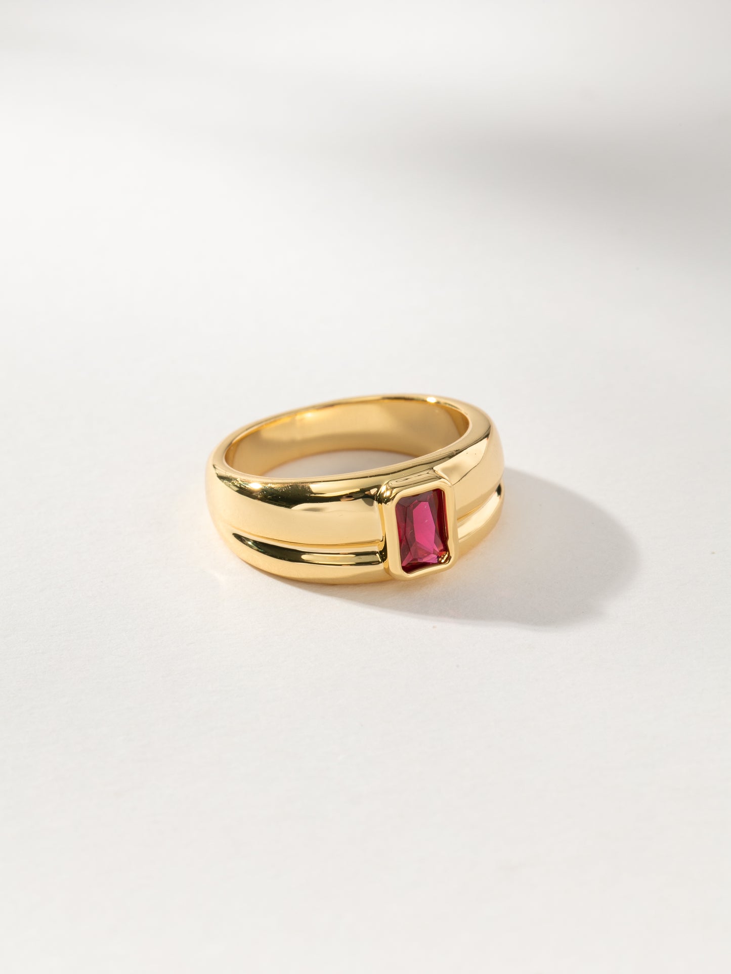 Birthstone Ring | Gold January | Product Image Detail | Uncommon James