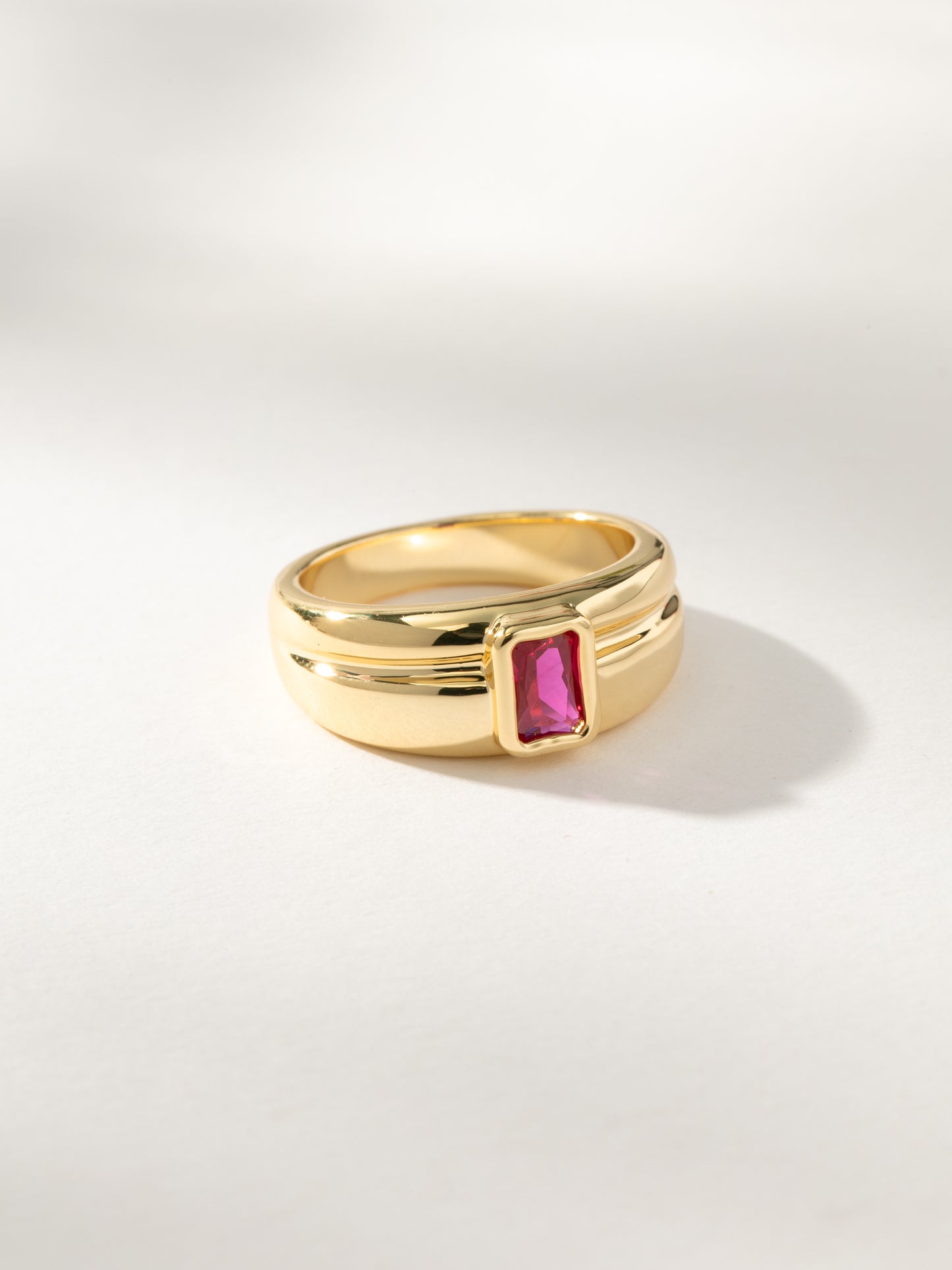 Birthstone Ring | Gold July | Product Image Detail | Uncommon James