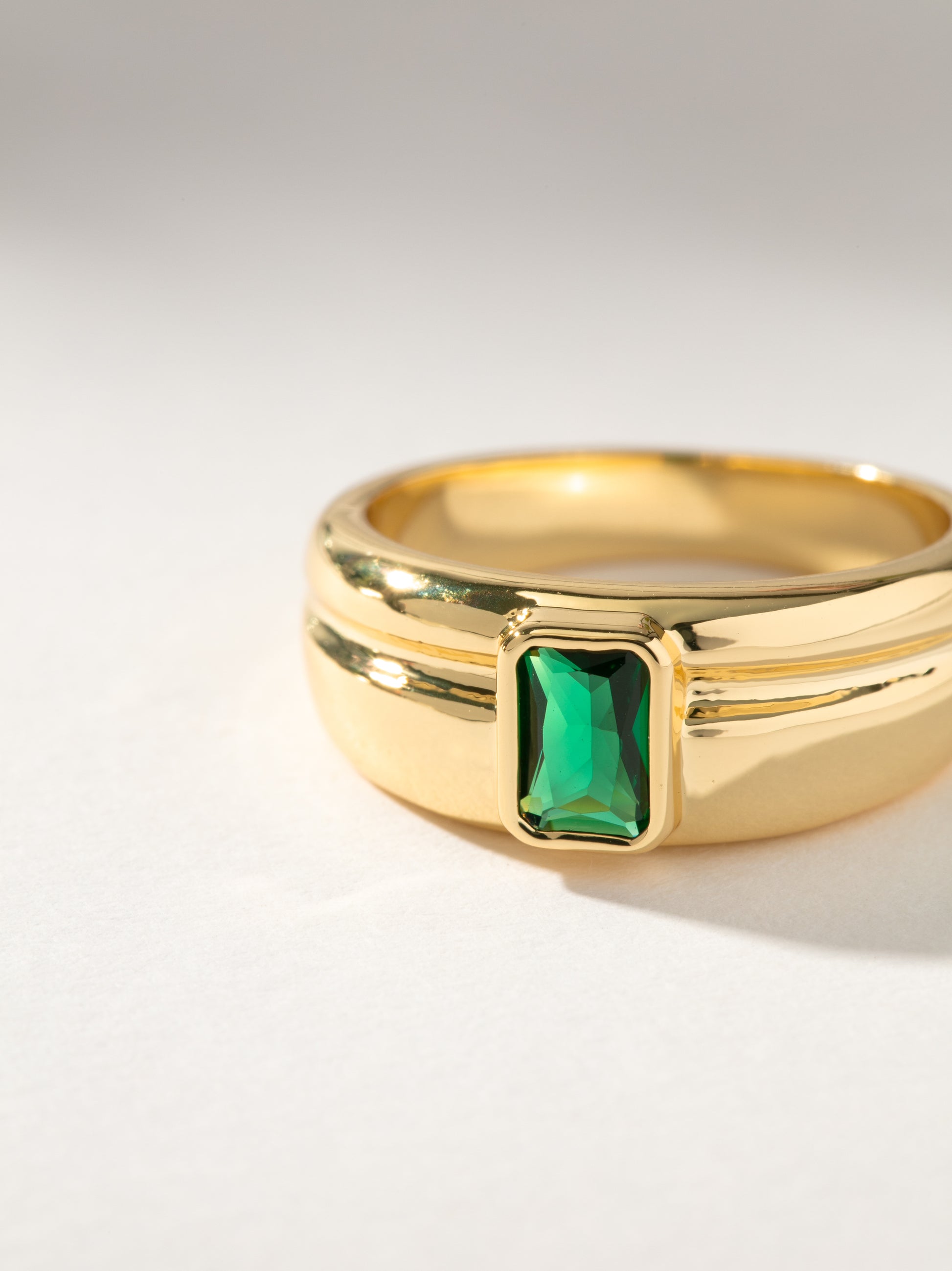 Birthstone Ring | Gold May | Product Image Detail | Uncommon James