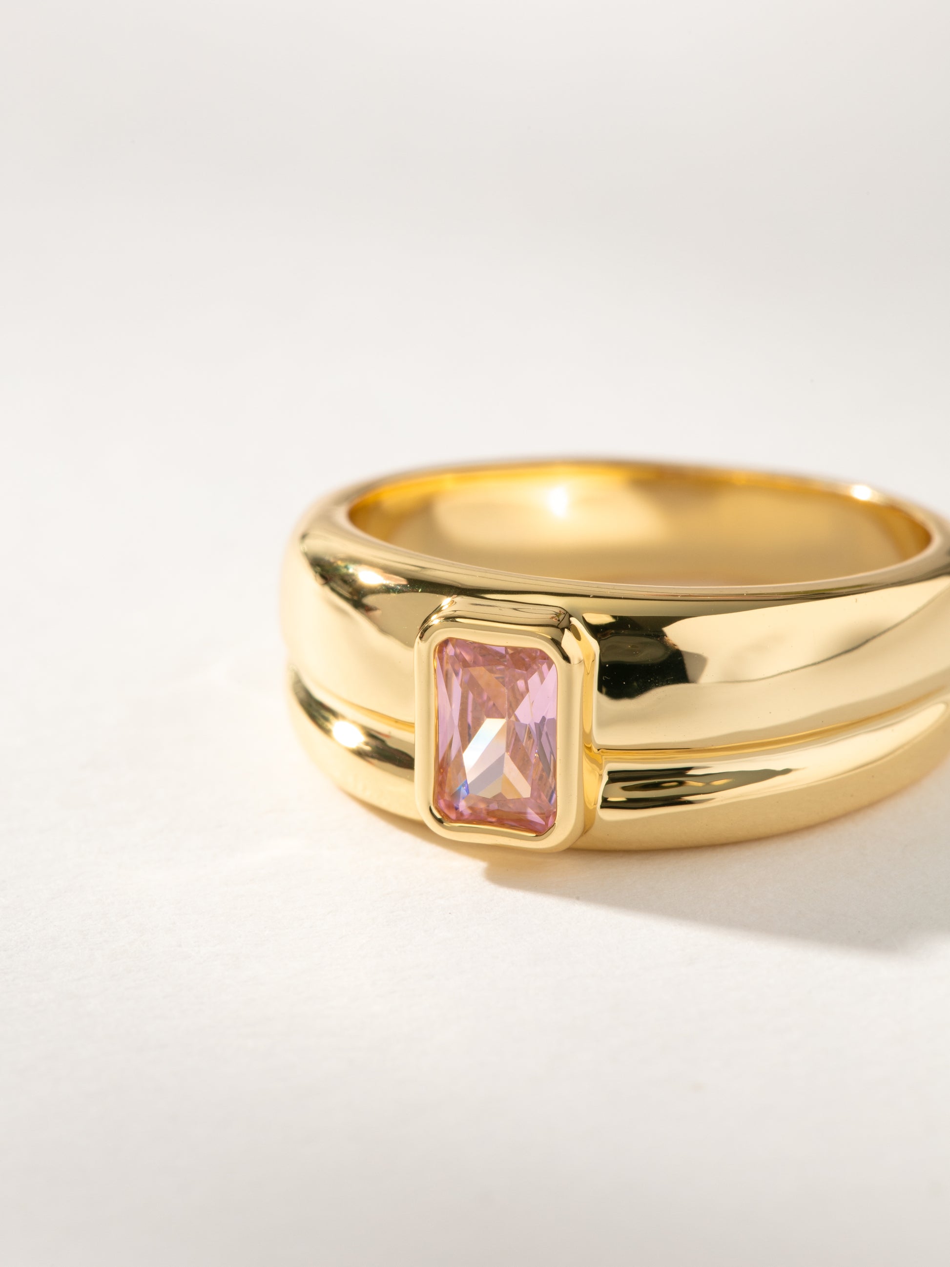 Birthstone Ring | Gold October | Product Image Detail | Uncommon James