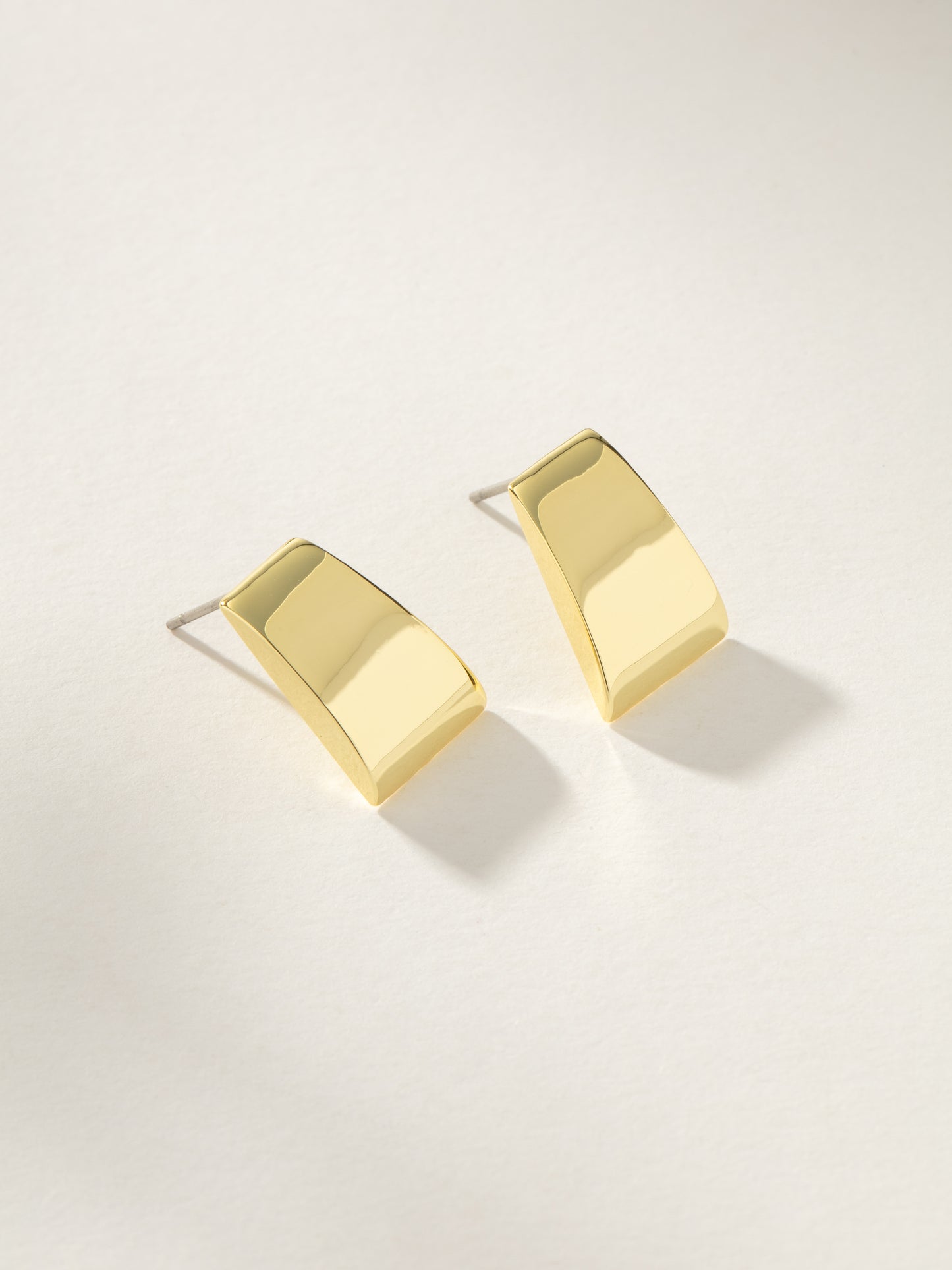 Serving Statement Earrings | Gold | Product Image | Uncommon James