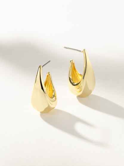 Taste Statement Earrings | Gold | Product Image | Uncommon James