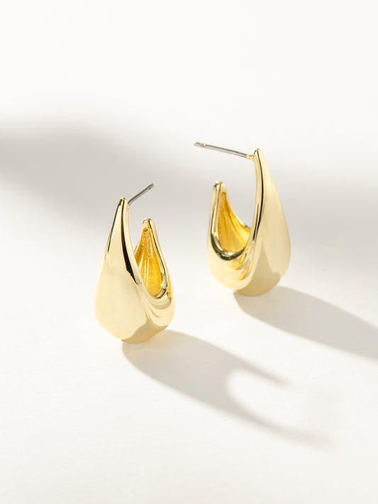 Taste Statement Earrings | Gold | Product Image | Uncommon James