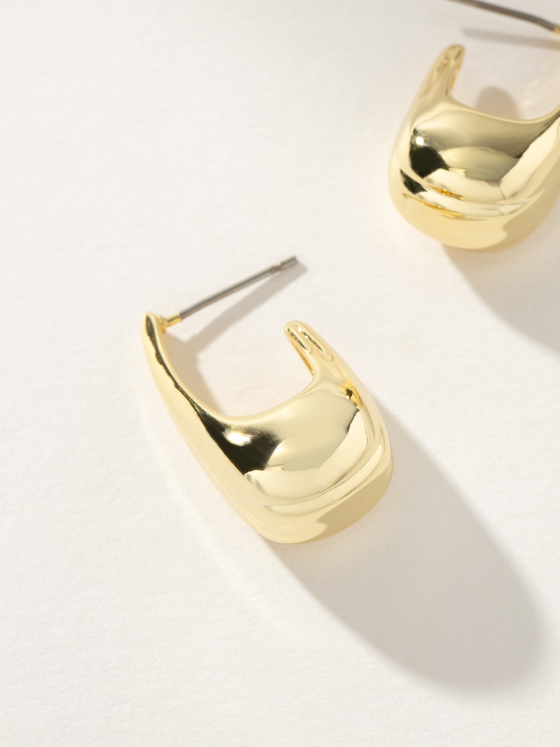 Taste Statement Earrings | Gold | Product Image | Uncommon James