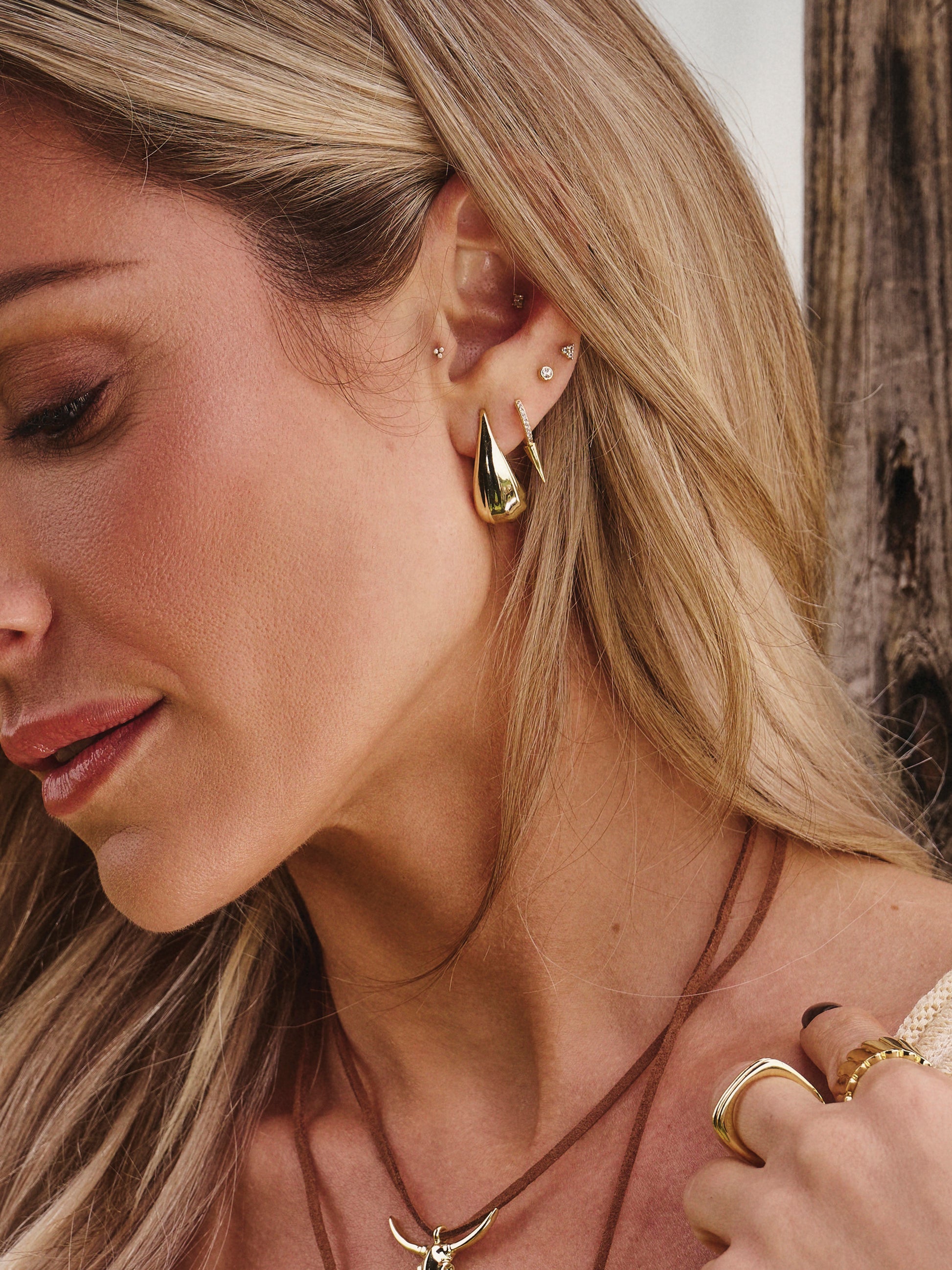 Taste Statement Earrings | Gold | Kristin Image | Uncommon James