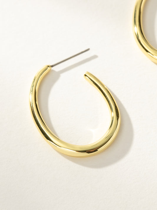 The Baddest Hoop Earrings | Gold | Product Image | Uncommon James