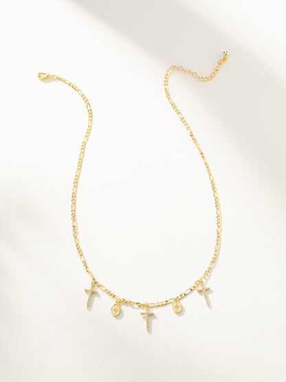 Divine Charm Necklace | Gold | Product Image | Uncommon James