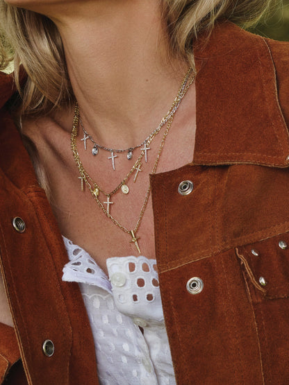 ["Divine Charm Necklace ", " Gold ", " Campaign Image ", " Uncommon James"]