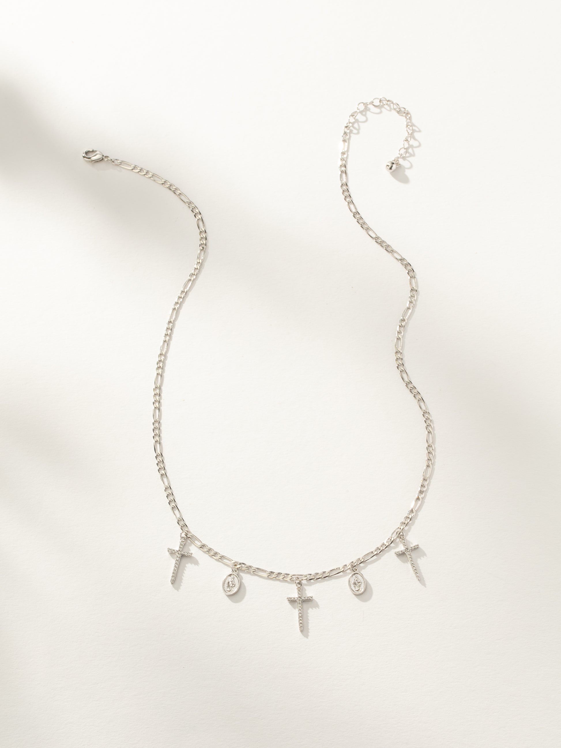 Divine Charm Necklace | Silver | Product Image | Uncommon James