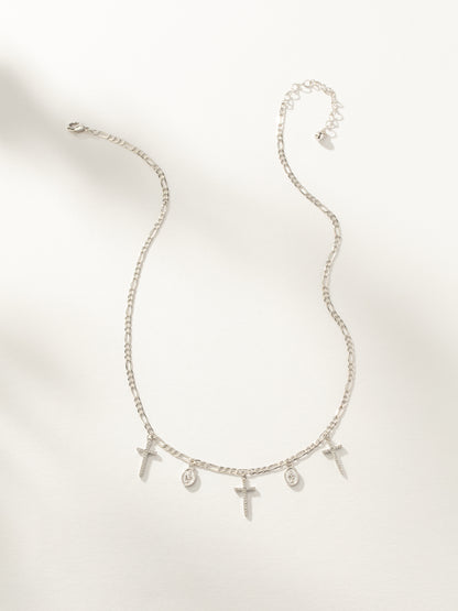["Divine Charm Necklace ", " Silver ", " Product Image ", " Uncommon James"]