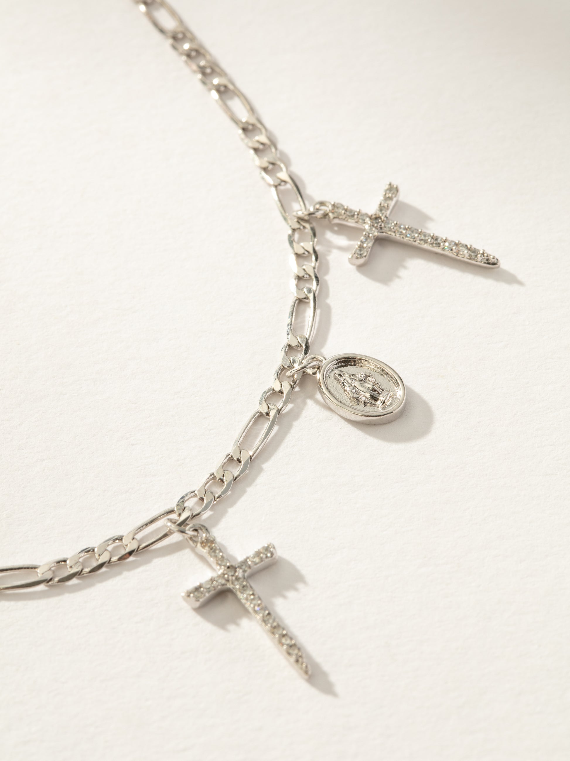 Divine Charm Necklace | Silver | Product Image | Uncommon James