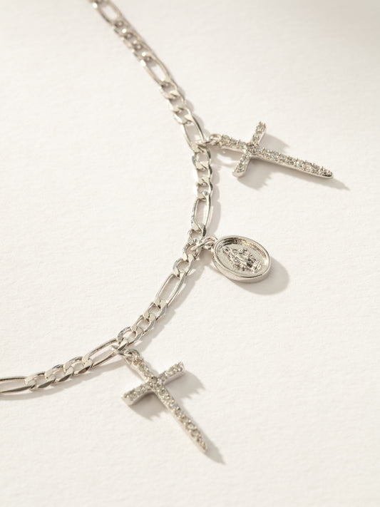 Divine Charm Necklace | Silver | Product Image | Uncommon James
