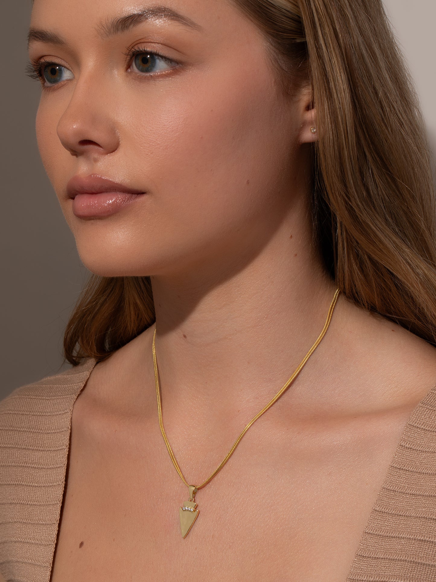 Limitless Layered Chain Necklace | Gold | Model Image | Uncommon James