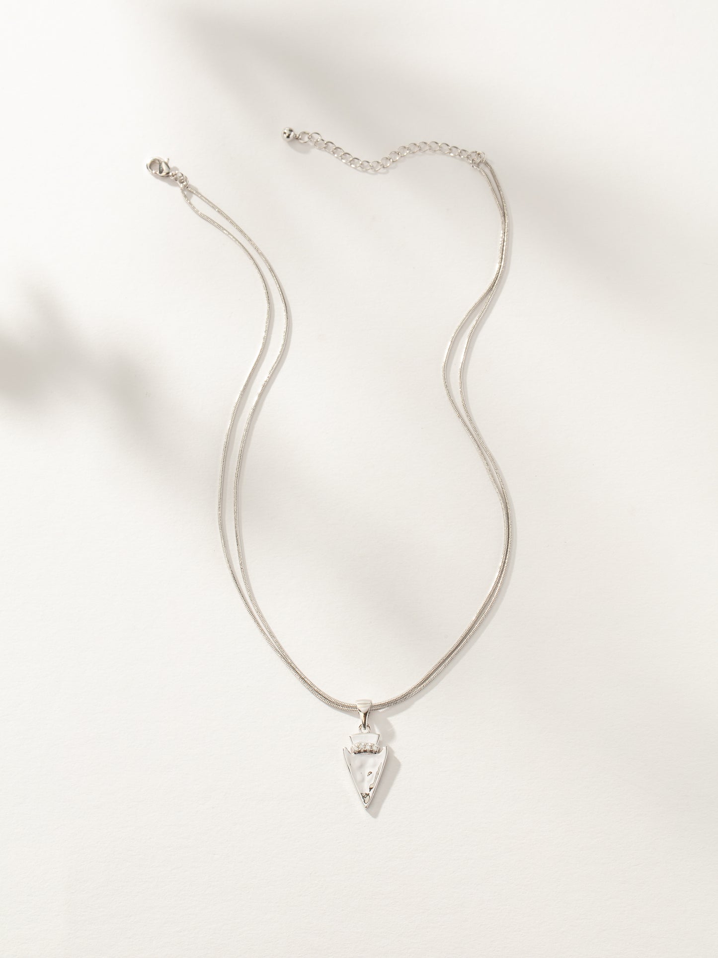 Limitless Layered Chain Necklace | Silver | Product Image | Uncommon James