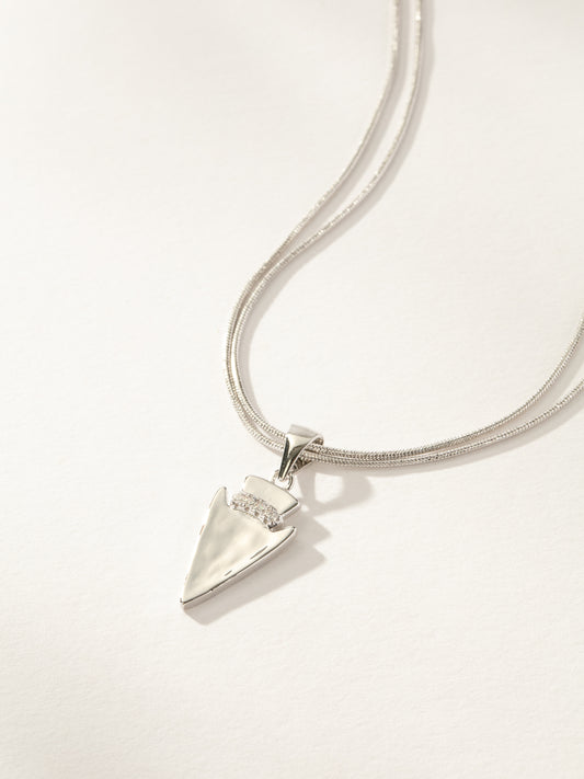 Limitless Layered Chain Necklace | Silver | Product Image | Uncommon James