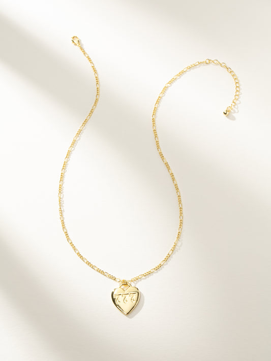 Lucky Girl Pendant Necklace | Gold | Product Image | Uncommon James