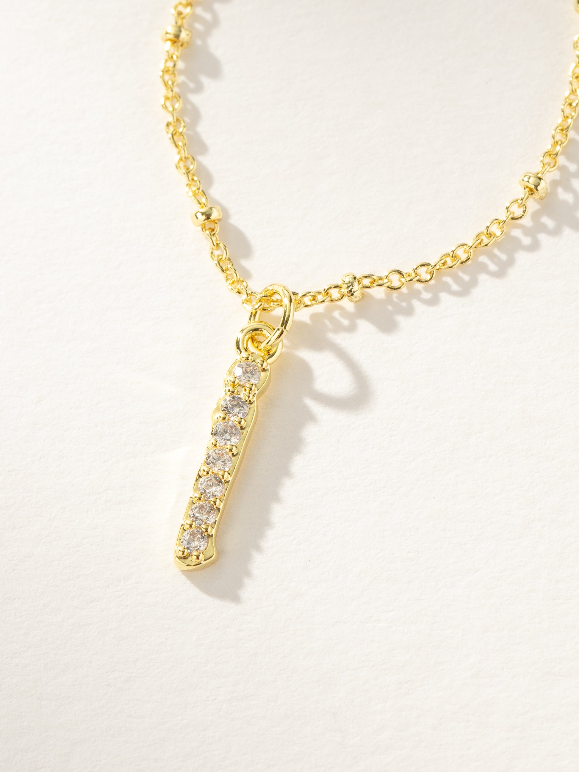 Made to Shine Initial Necklace | Gold I | Product Image | Uncommon James