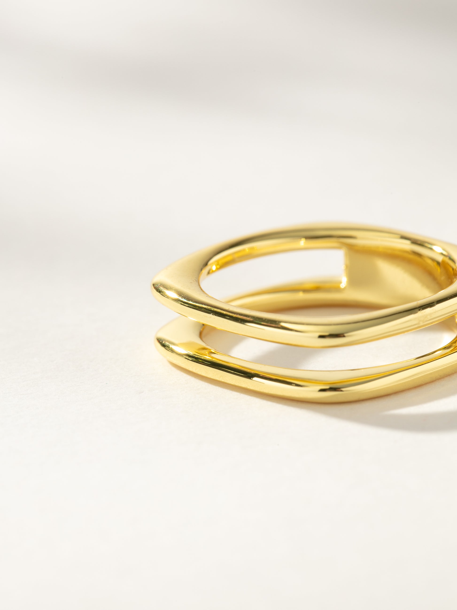 Modern Stacked Ring | Gold | Product image | Uncommon James