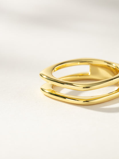 ["Modern Stacked Ring ", " Gold ", " Product image ", " Uncommon James"]