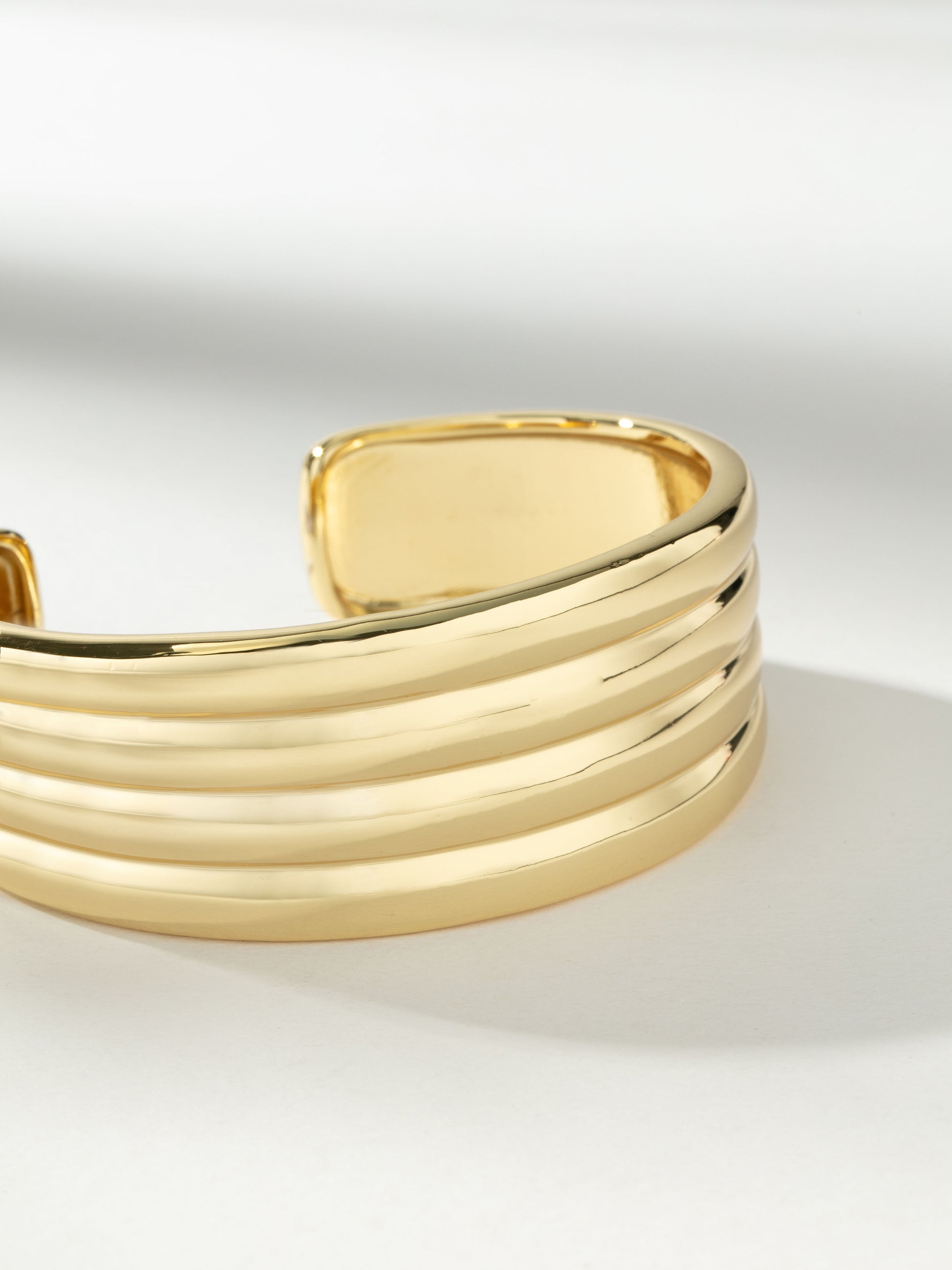 Lola Statement Cuff Bracelet | Gold | Product Image | Uncommon James
