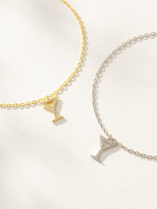 Martini Pendant Bracelet | Gold Silver | Group Image | Uncommon James