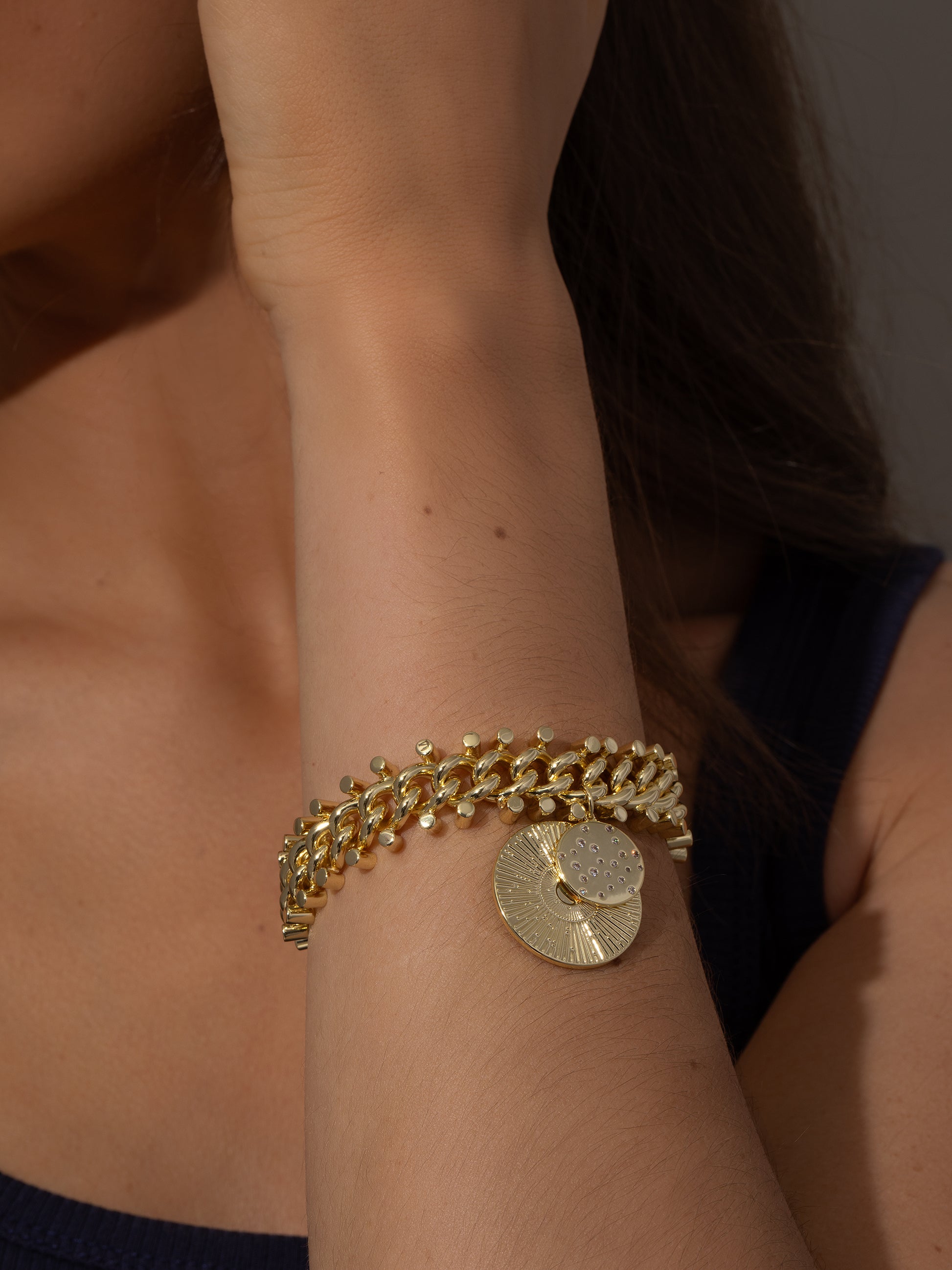 The Dream Chain Bracelet | Gold | Model Image | Uncommon James