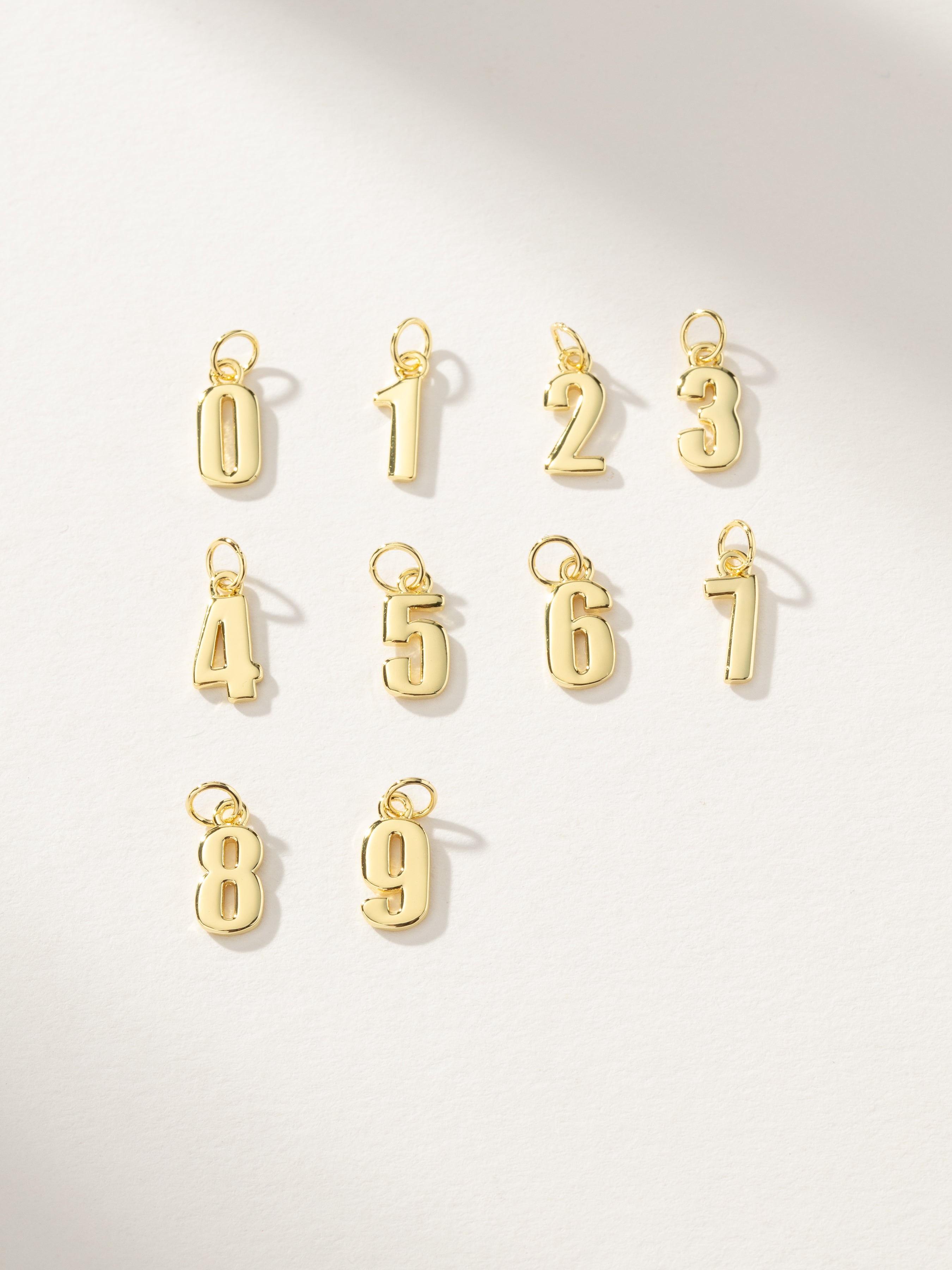 Customizable Charm Necklace in Gold | Sports Jewelry | Uncommon James