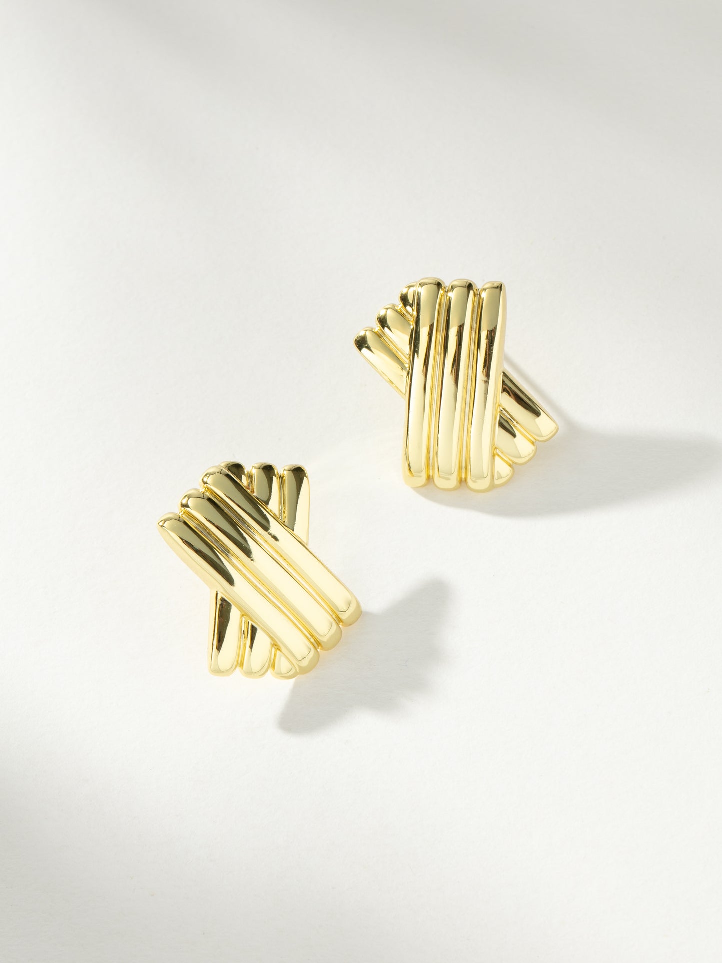 Bisou Statement Earrings | Gold | Product Image | Uncommon James