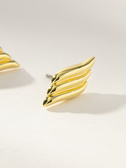 ["Celestial Stud Earrings ", " Gold ", " Product Image ", " Uncommon James"]