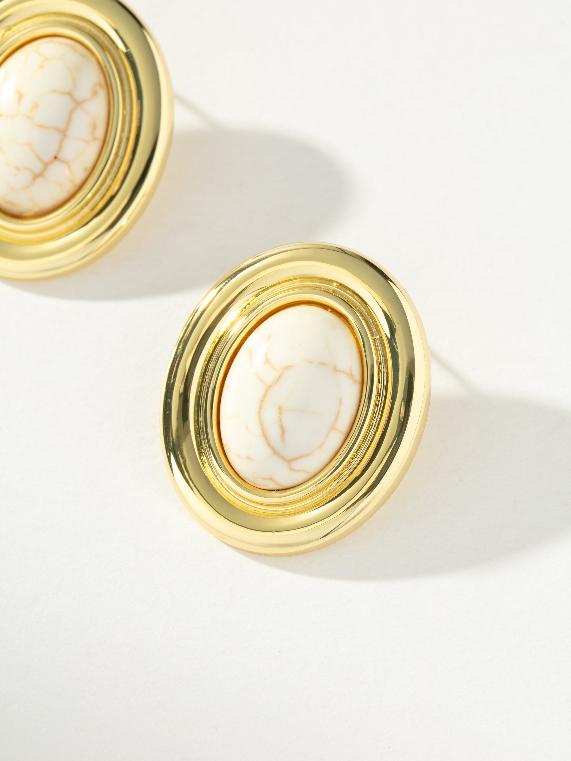 Ella Statement Earrings | Gold | Product Image | Uncommon James