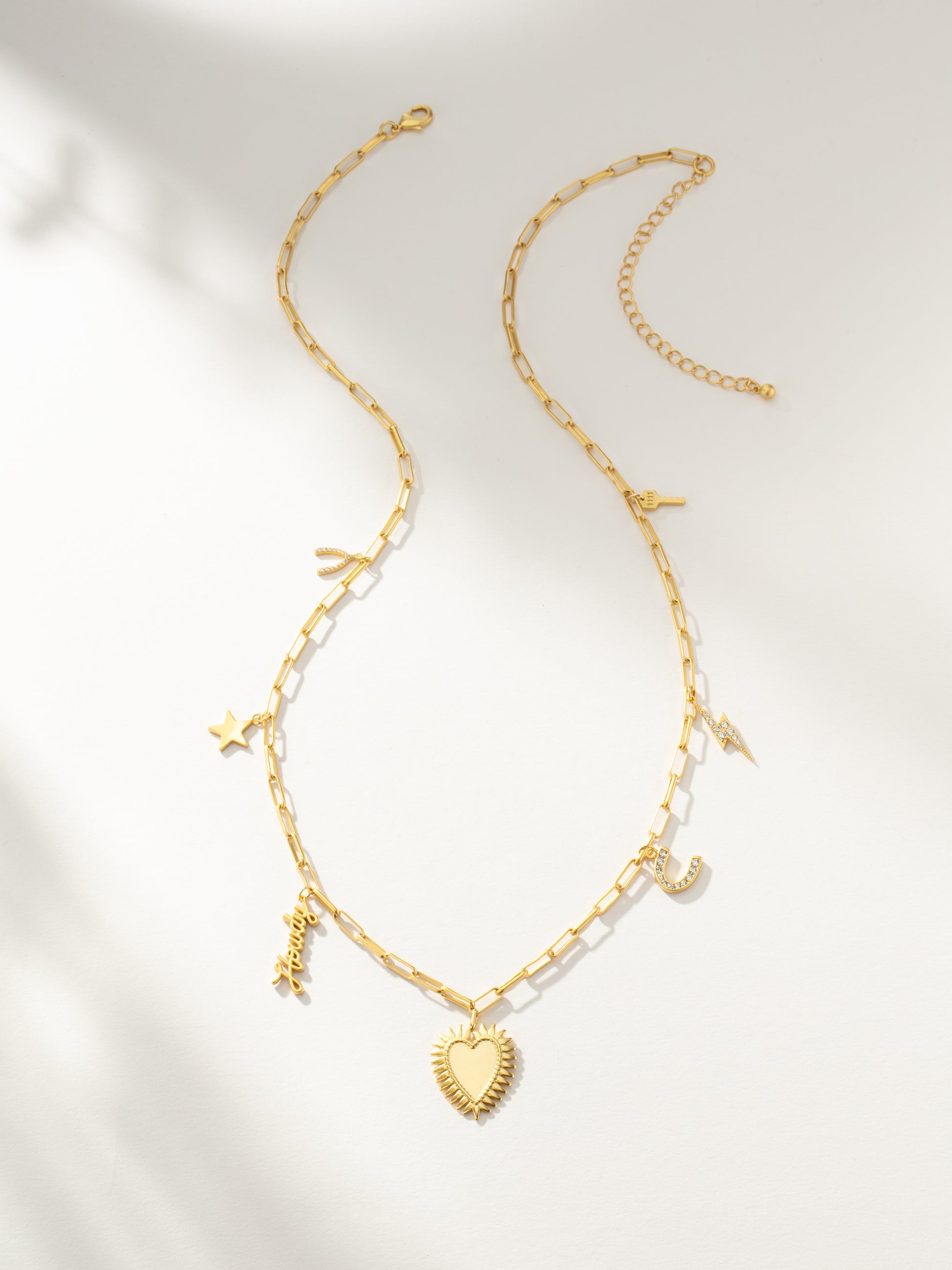 UJ x Rustler Hat Necklace | Gold | Product Image | Uncommon James