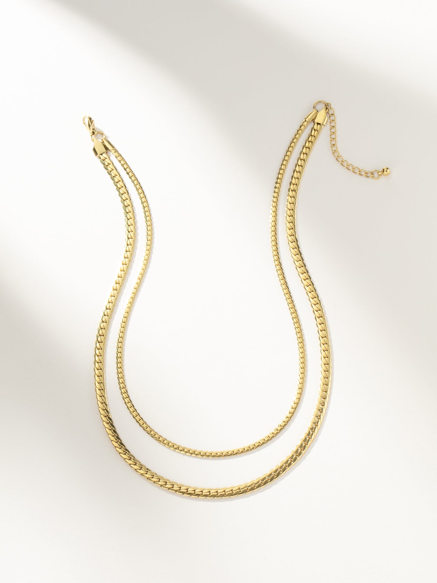 Layered Statement Chain Necklace | Gold | Product Image 2 | Uncommon James