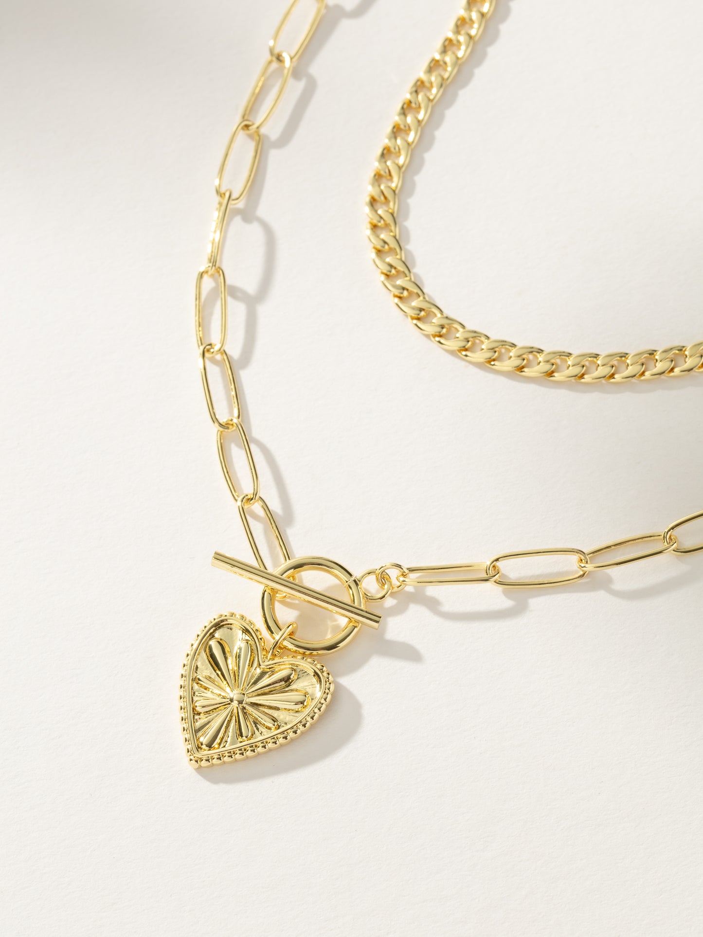 Lovely Layered Chain Necklace | Gold | Product Image | Uncommon James