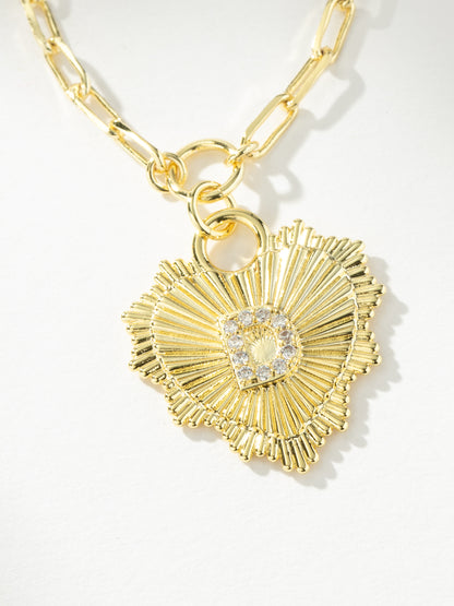 ["Lover Initial Necklace ", " Gold D ", " Product Image ", " Uncommon James"]