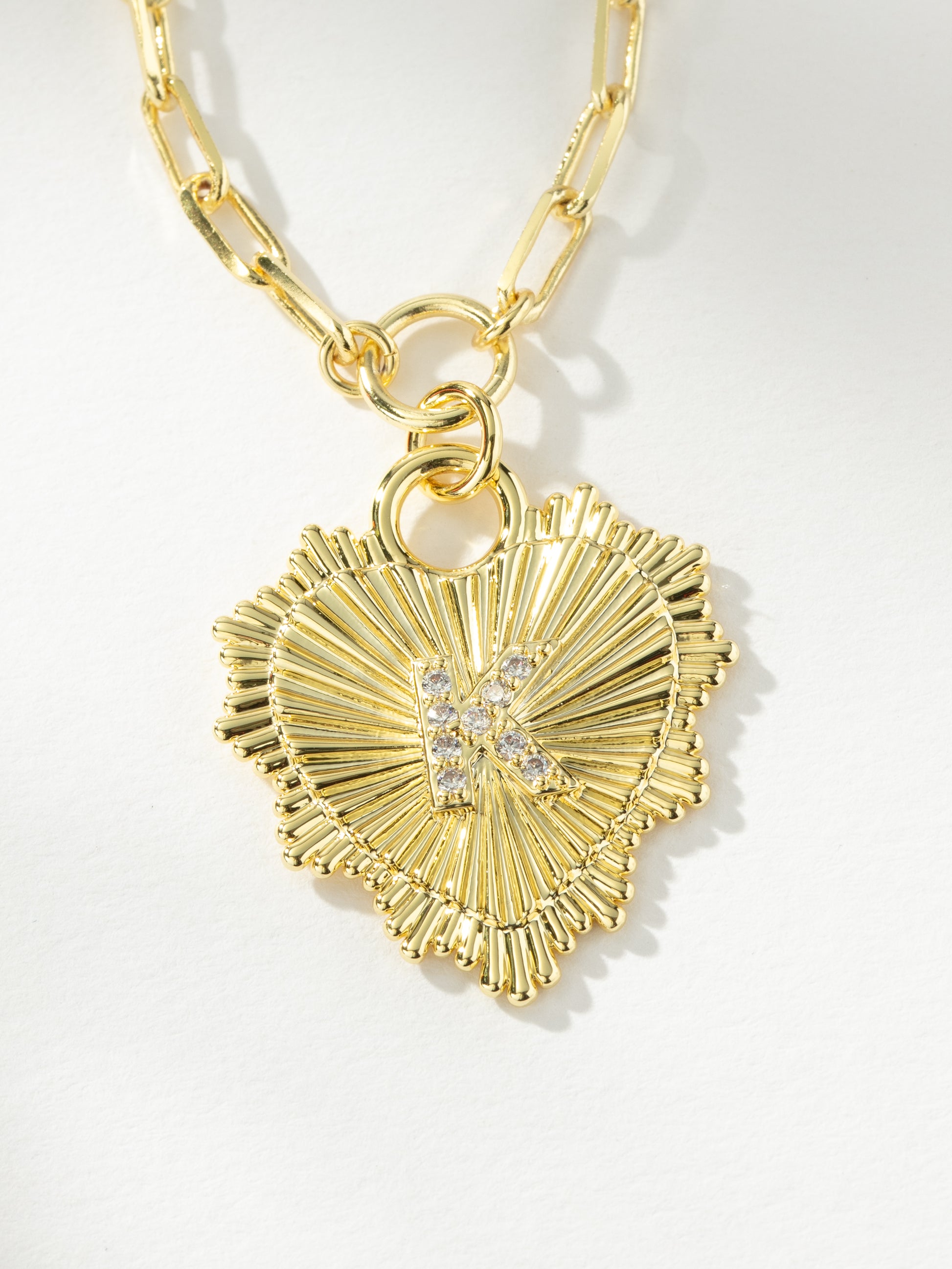 Lover Initial Necklace | Gold K | Product Image | Uncommon James