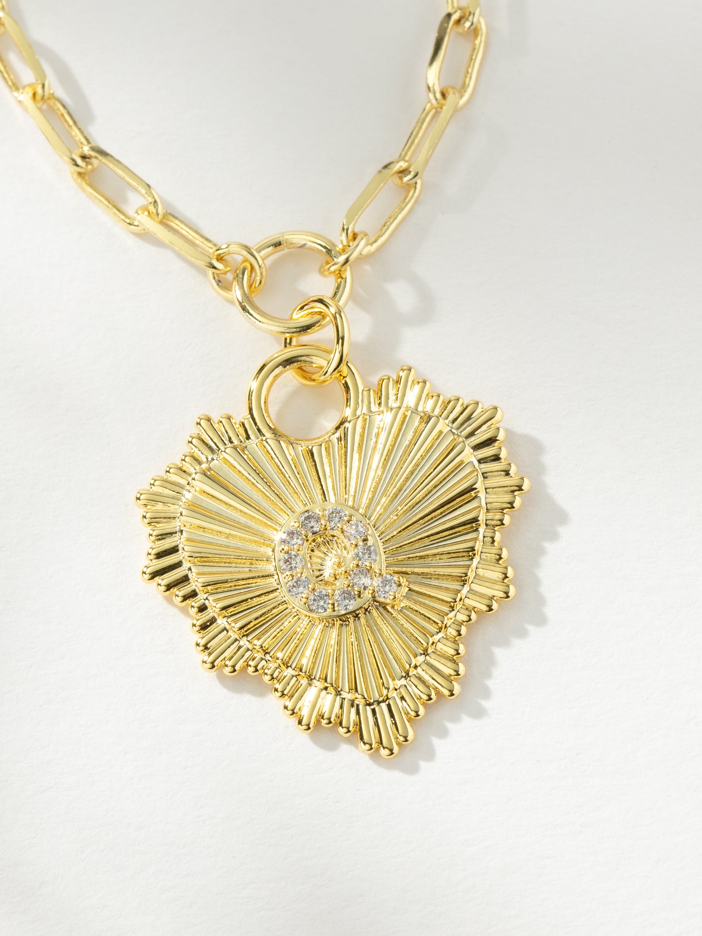 Lover Initial Necklace | Gold Q | Product Image | Uncommon James