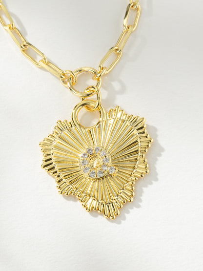 ["Lover Initial Necklace ", " Gold Q ", " Product Image ", " Uncommon James"]