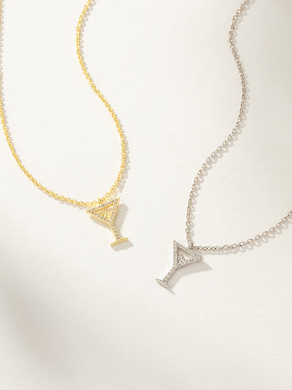 ["Martini Pendant Necklace ", " Gold Silver ", " Group Image ", " Uncommon James"]